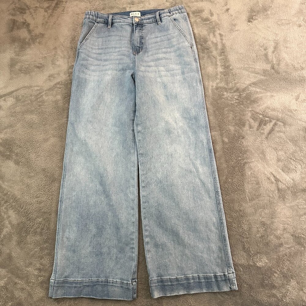 Blue Artemis Wide Leg High Rise Jeans Women's size 10